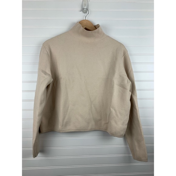 & OTHER STORIES Cropped Relaxed Fit Turtleneck - Picture 2 of 8